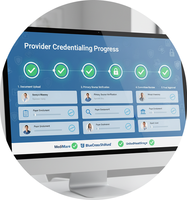 Provider Credentialing Progress